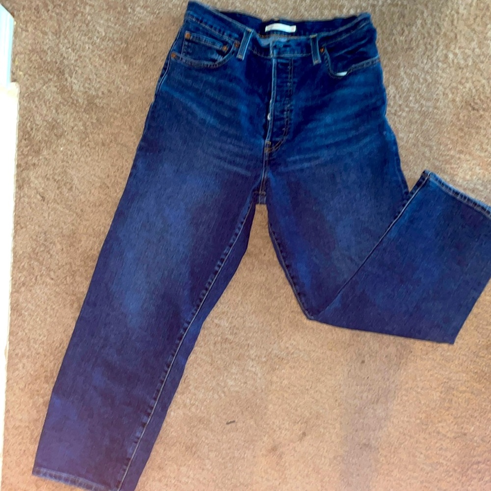 Original Levi Strauss blue jeans.